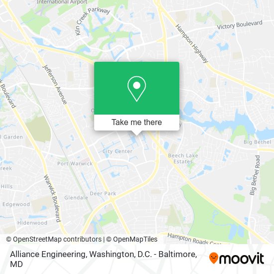Alliance Engineering map