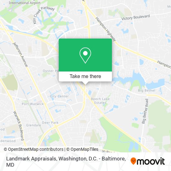 Landmark Appraisals map