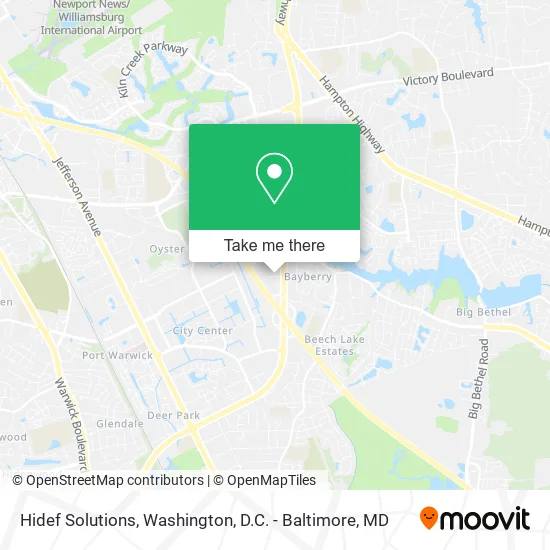 Hidef Solutions map