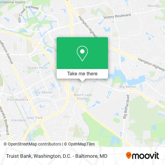 Truist Bank map