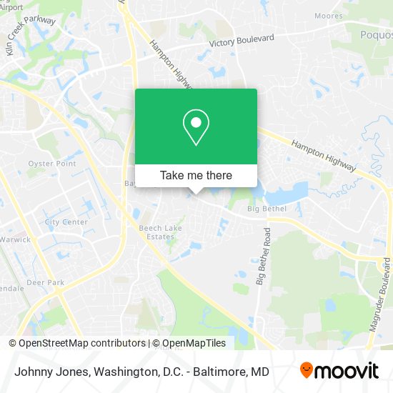 Johnny Jones map