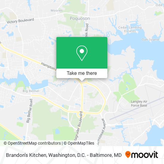 Mapa de Brandon's Kitchen