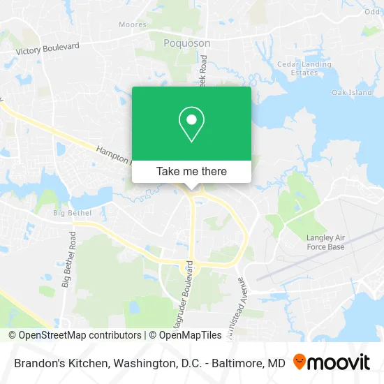 Brandon's Kitchen map