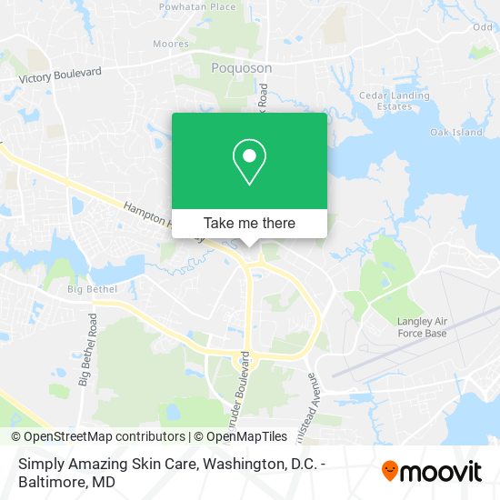 Simply Amazing Skin Care map
