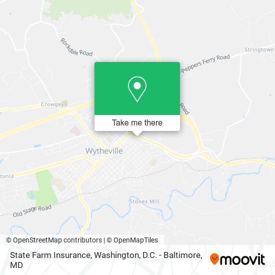 Mapa de State Farm Insurance