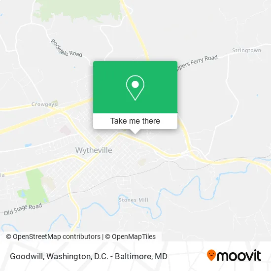 Goodwill map