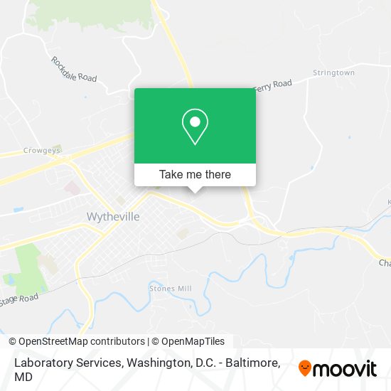 Mapa de Laboratory Services