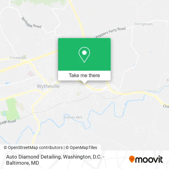 Auto Diamond Detailing map