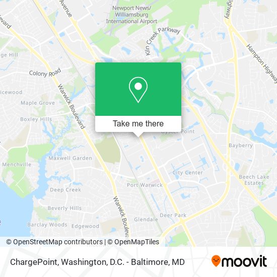 ChargePoint map