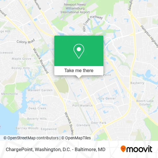 ChargePoint map