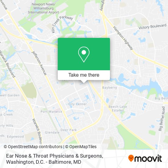 Mapa de Ear Nose & Throat Physicians & Surgeons