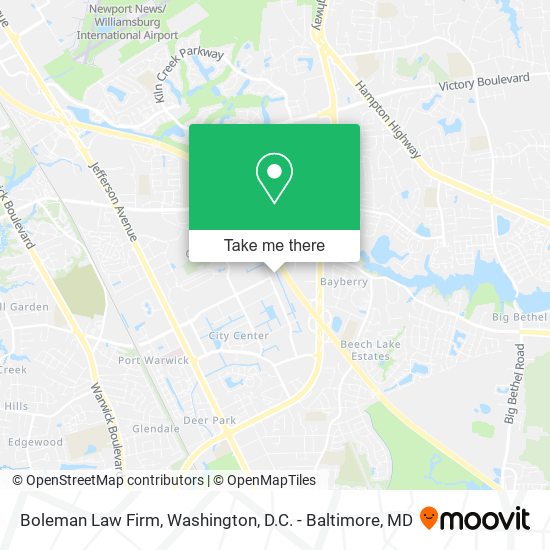 Boleman Law Firm map