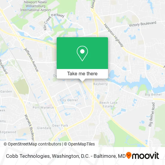 Cobb Technologies map