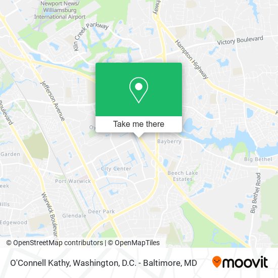 O'Connell Kathy map