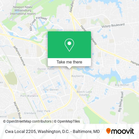 Cwa Local 2205 map