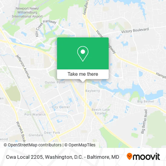 Cwa Local 2205 map