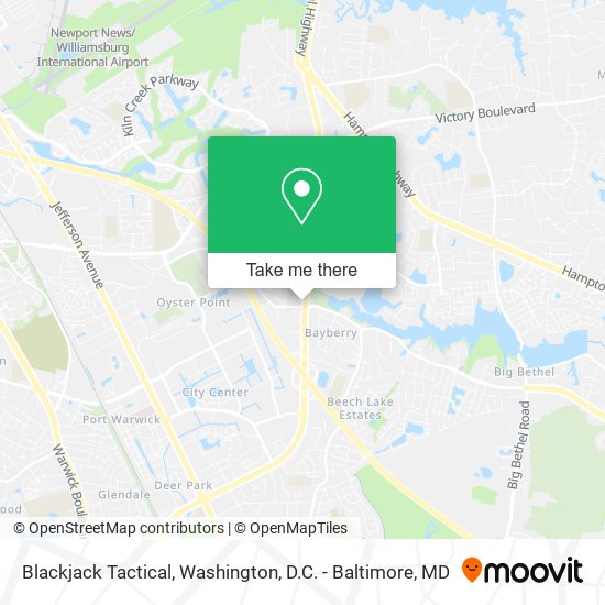 Blackjack Tactical map