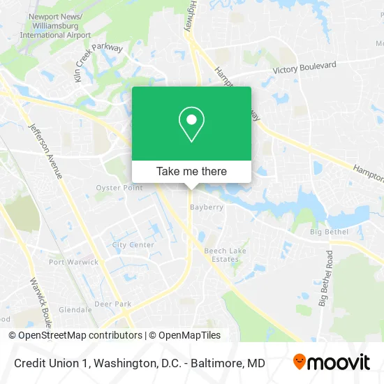 Credit Union 1 map