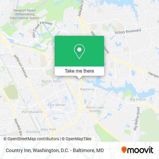 Country Inn map