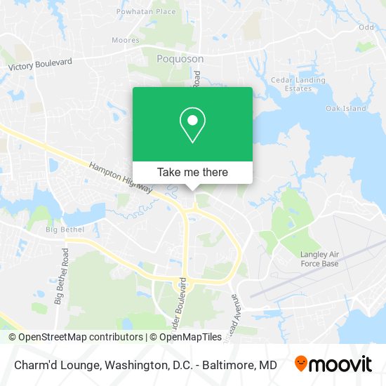 Mapa de Charm'd Lounge