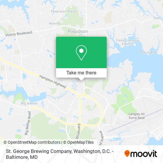 Mapa de St. George Brewing Company