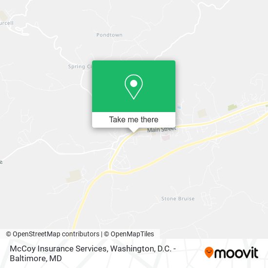 McCoy Insurance Services map