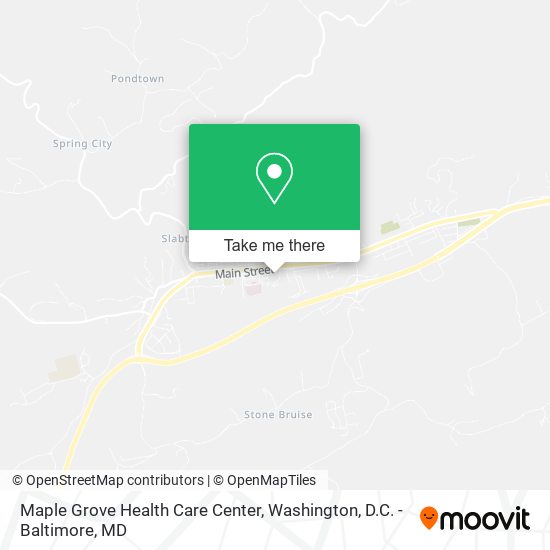 Mapa de Maple Grove Health Care Center