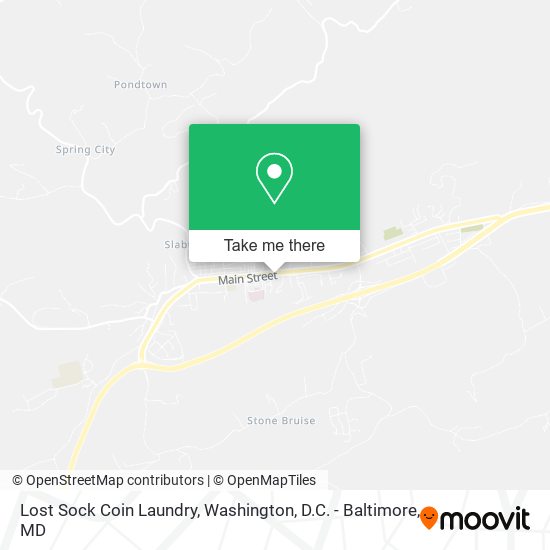 Mapa de Lost Sock Coin Laundry