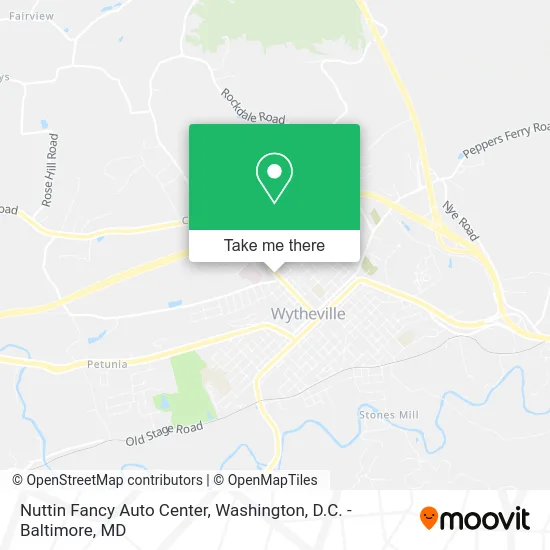 Nuttin Fancy Auto Center map