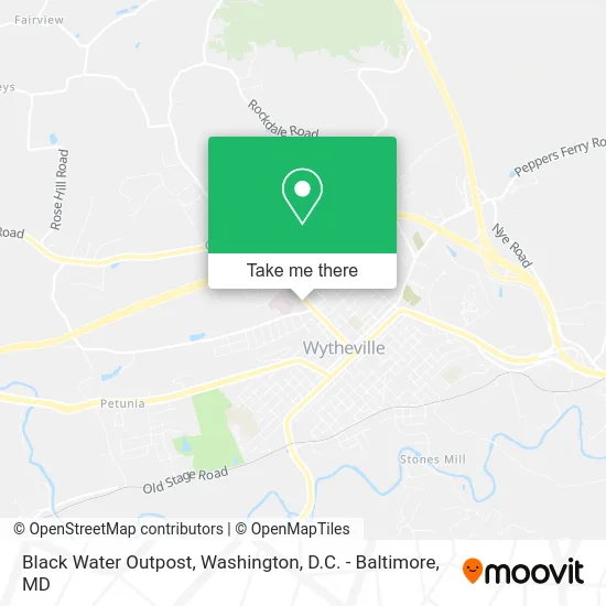 Black Water Outpost map