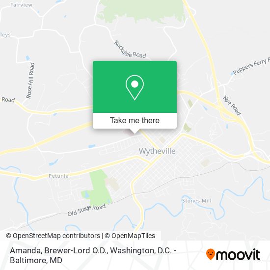 Mapa de Amanda, Brewer-Lord O.D.