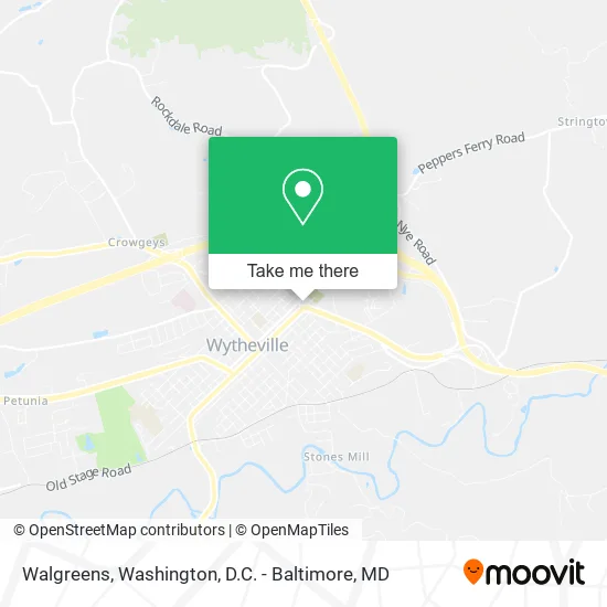 Walgreens map