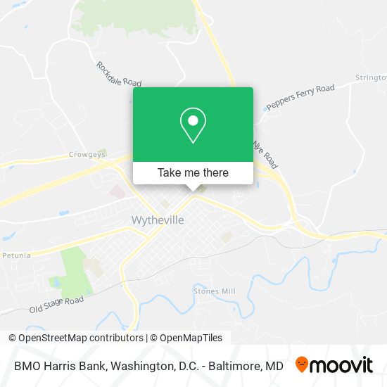 BMO Harris Bank map