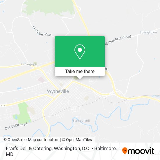 Mapa de Fran's Deli & Catering