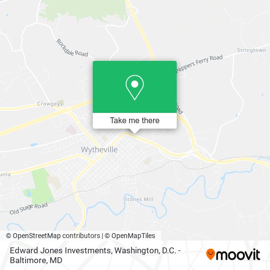 Edward Jones Investments map
