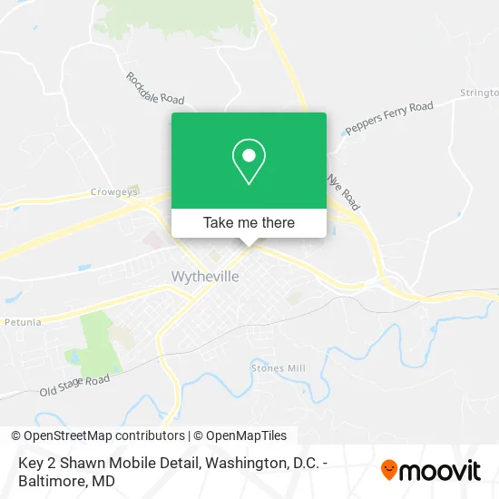 Key 2 Shawn Mobile Detail map