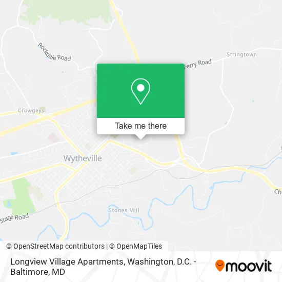 Longview Village Apartments map