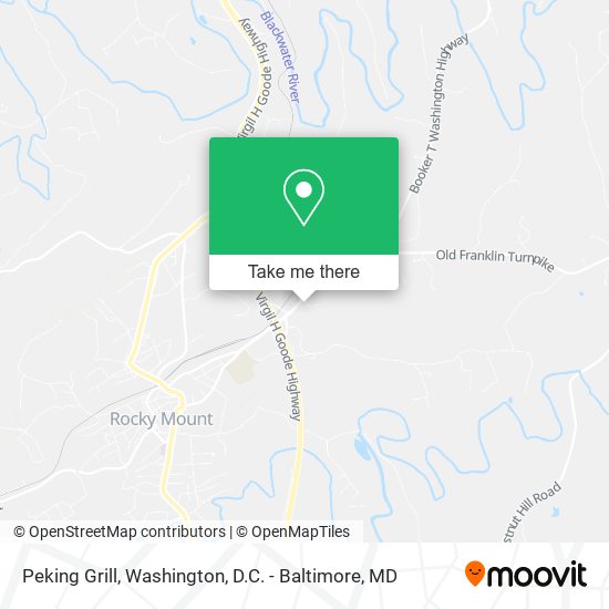 Peking Grill map