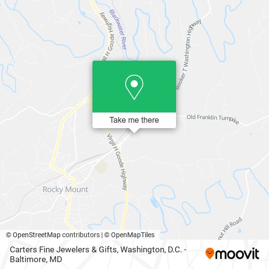 Mapa de Carters Fine Jewelers & Gifts