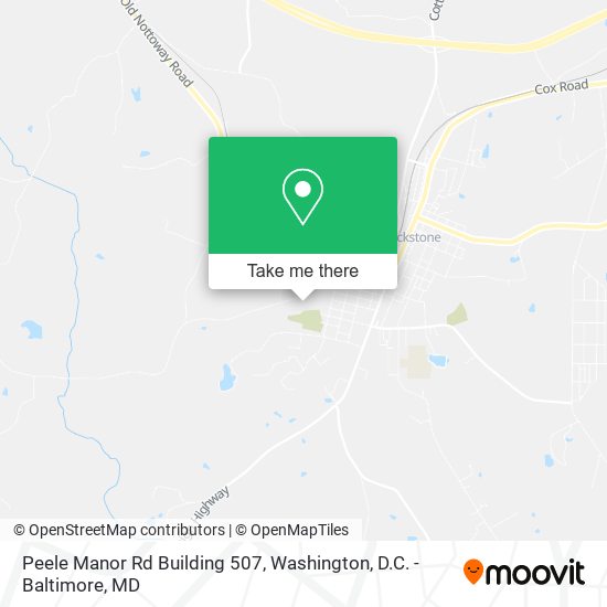 Mapa de Peele Manor Rd Building 507