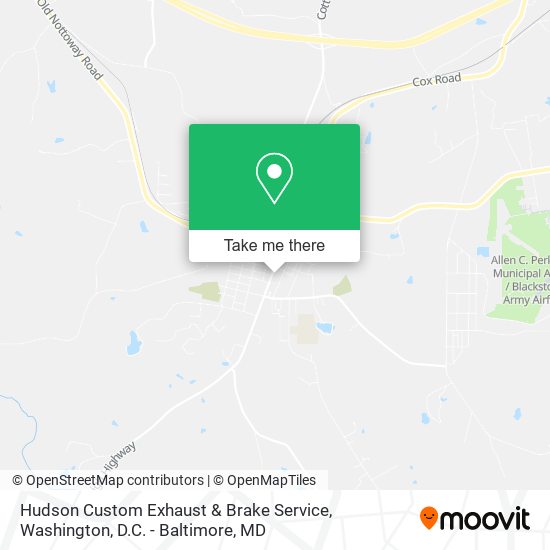 Hudson Custom Exhaust & Brake Service map
