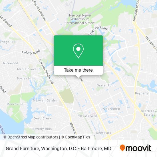 Grand Furniture map