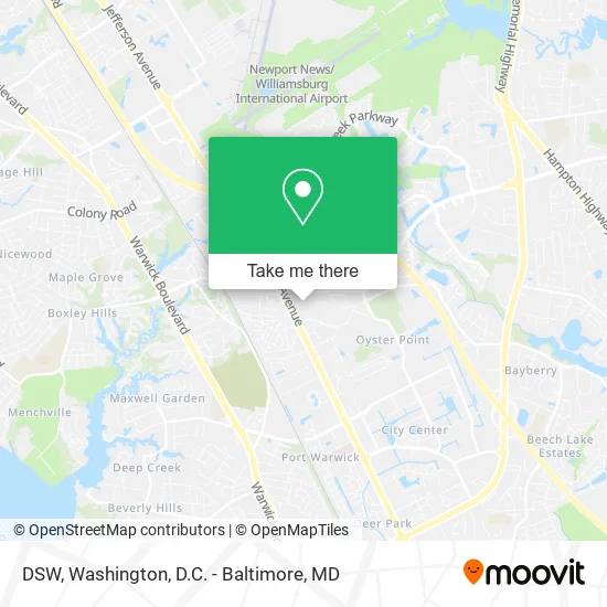 DSW map