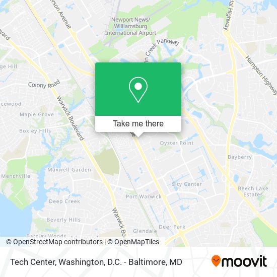 Tech Center map