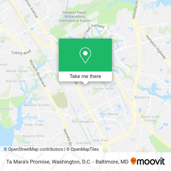 Ta Mara's Promise map