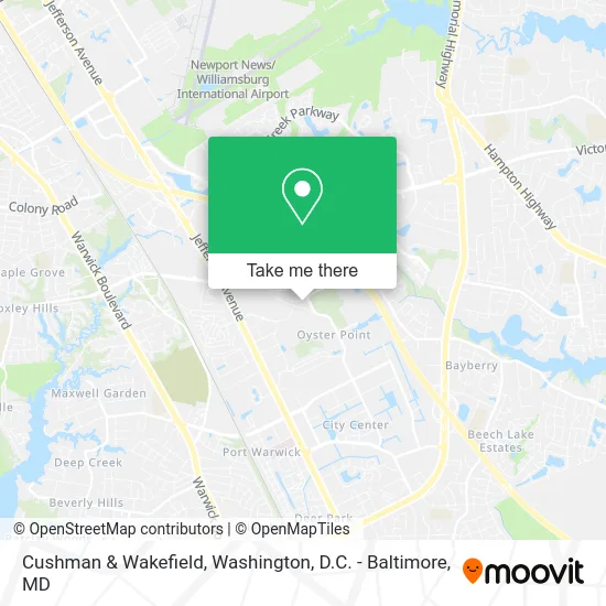 Cushman & Wakefield map