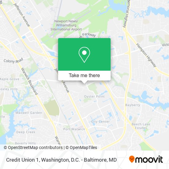 Credit Union 1 map