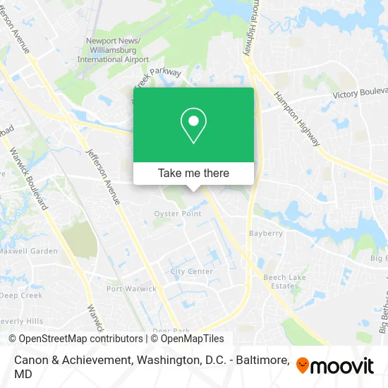 Canon & Achievement map