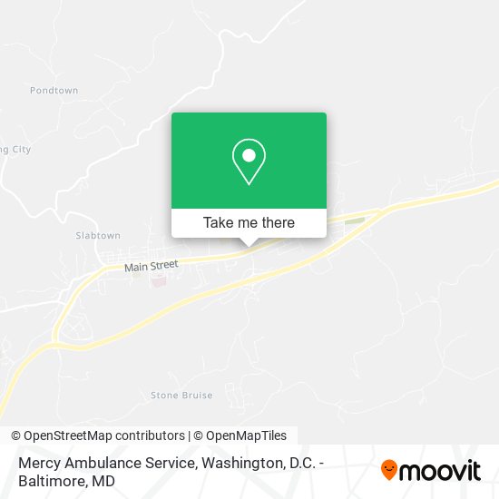 Mercy Ambulance Service map