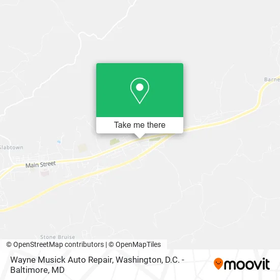 Wayne Musick Auto Repair map